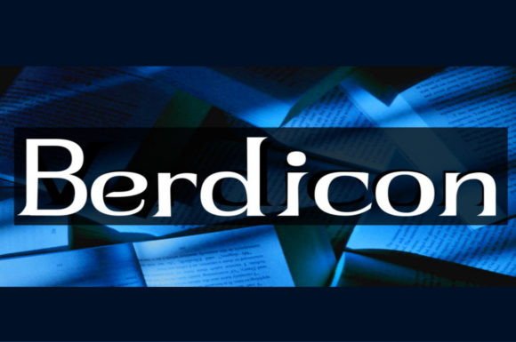 Berdicon: A Bold Display Font for Modern Brand Identity