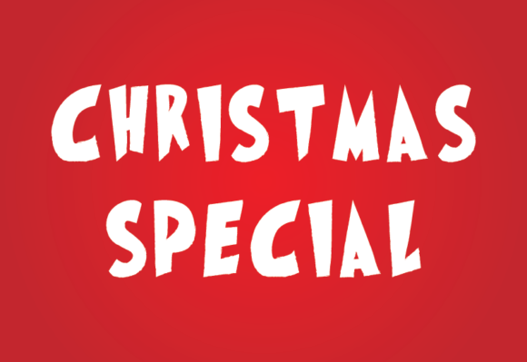 Christmas Special: The Scary Minimal Brushstroke Font for Holiday Design