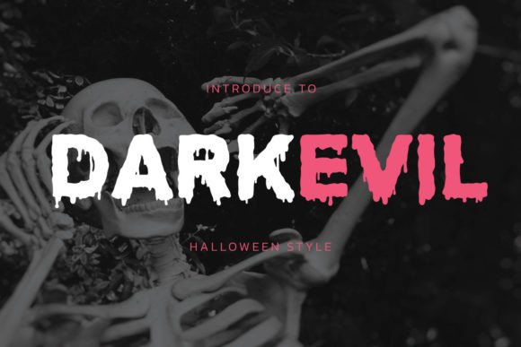 Darkevil: A Practical Guide to the Halloween Horror Display Font