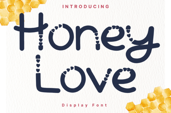 Honey Love: Elevating Design with Whimsical Handwritten Typography