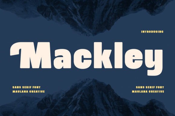Mackley Font: Bold, Fun & Multilingual Design Power