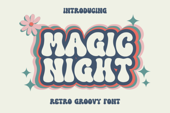 Magic Night Font: A Retro Revival for Modern Design