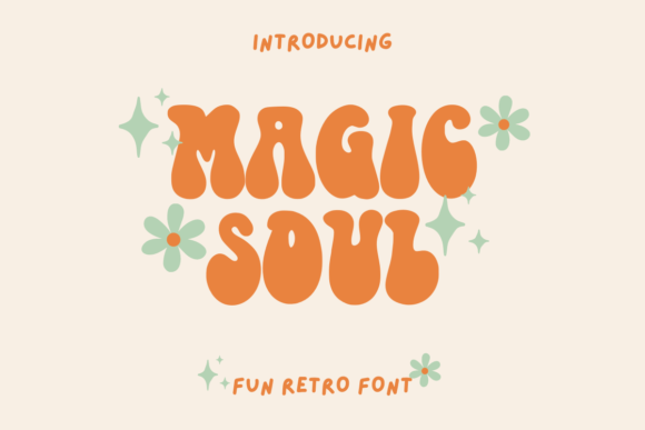 Magic Soul: A Playful Retro Font for Bold Designs
