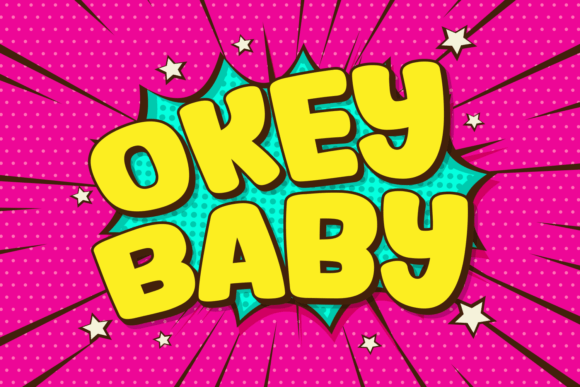 Okey Baby: A Playful Font for Bold Designs