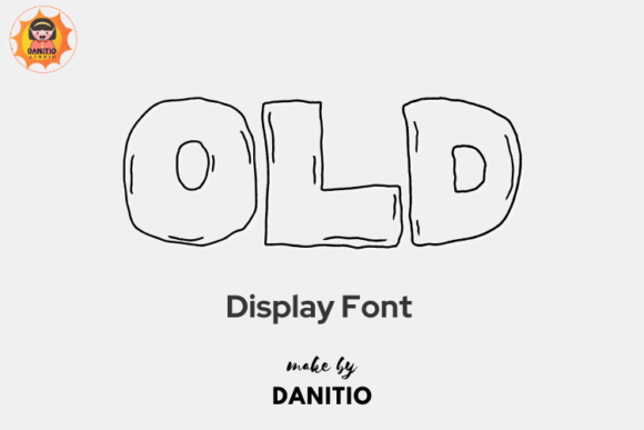 Old: A Timeless Display Font for Vintage and Playful Designs