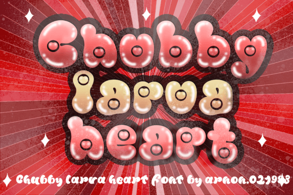 Why Chubby Larva Heart Is the Perfect Font for Joyful Design Projects